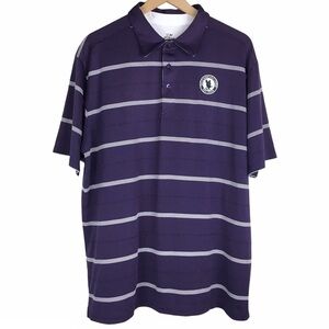 AHEAD Extreme Polo Shirt Stripe Eagle Haven Golf Course The Creek Size Large